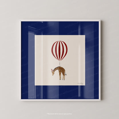 Giraffe Balloon Personalised