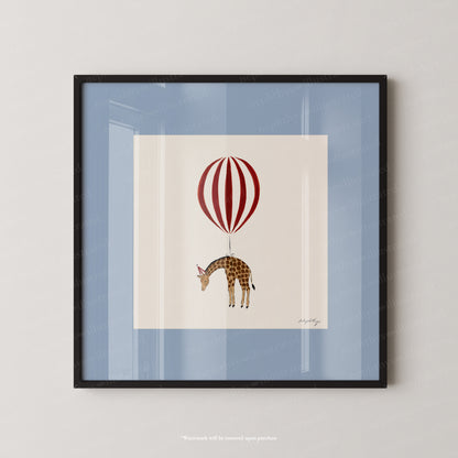 Giraffe Balloon Personalised