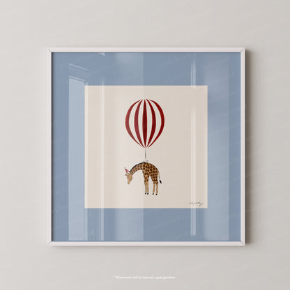 Giraffe Balloon Personalised