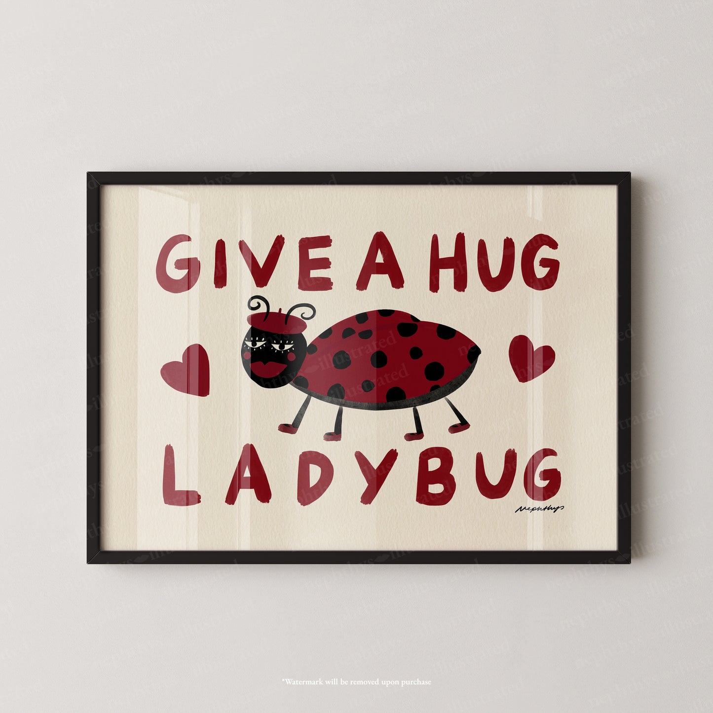 Give a Hug Ladybug