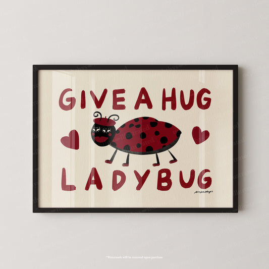 Give a Hug Ladybug