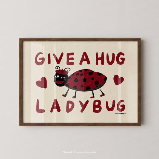 Give a Hug Ladybug
