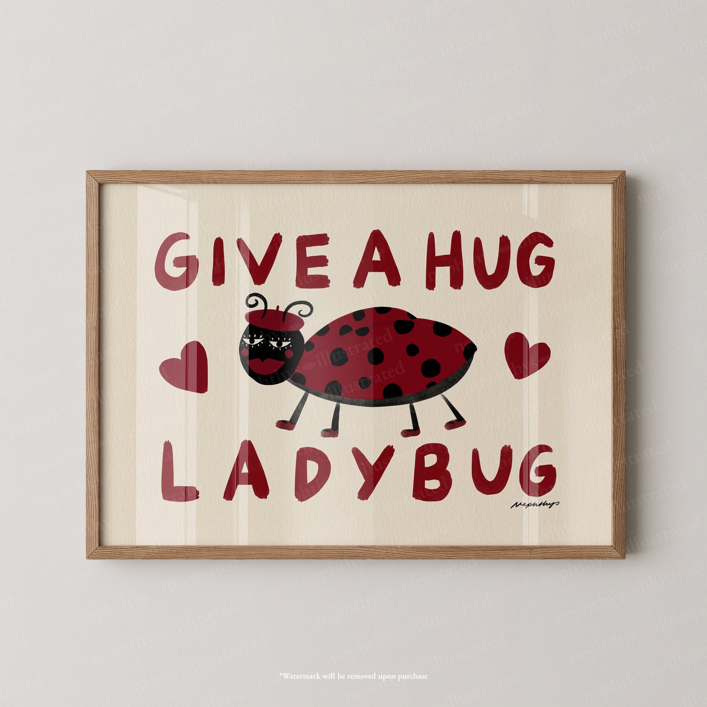 Give a Hug Ladybug