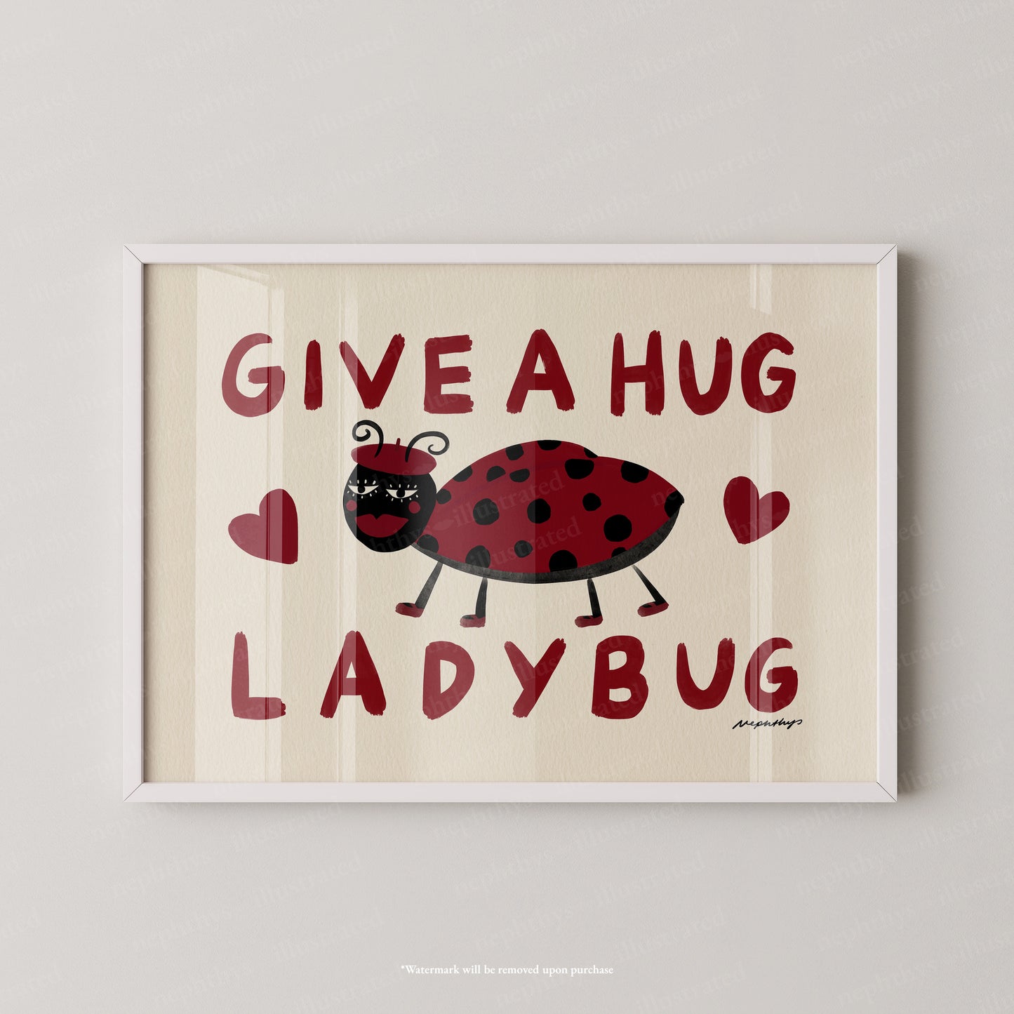 Give a Hug Ladybug