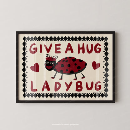 Give a Hug Ladybug