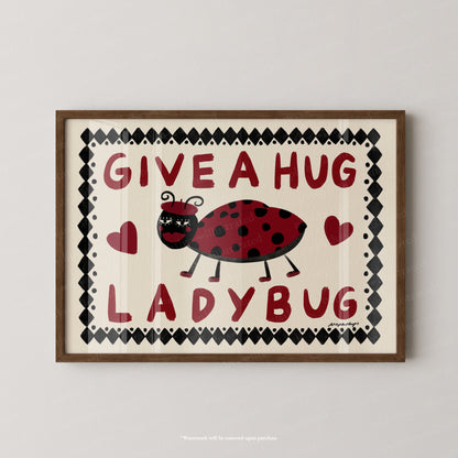 Give a Hug Ladybug