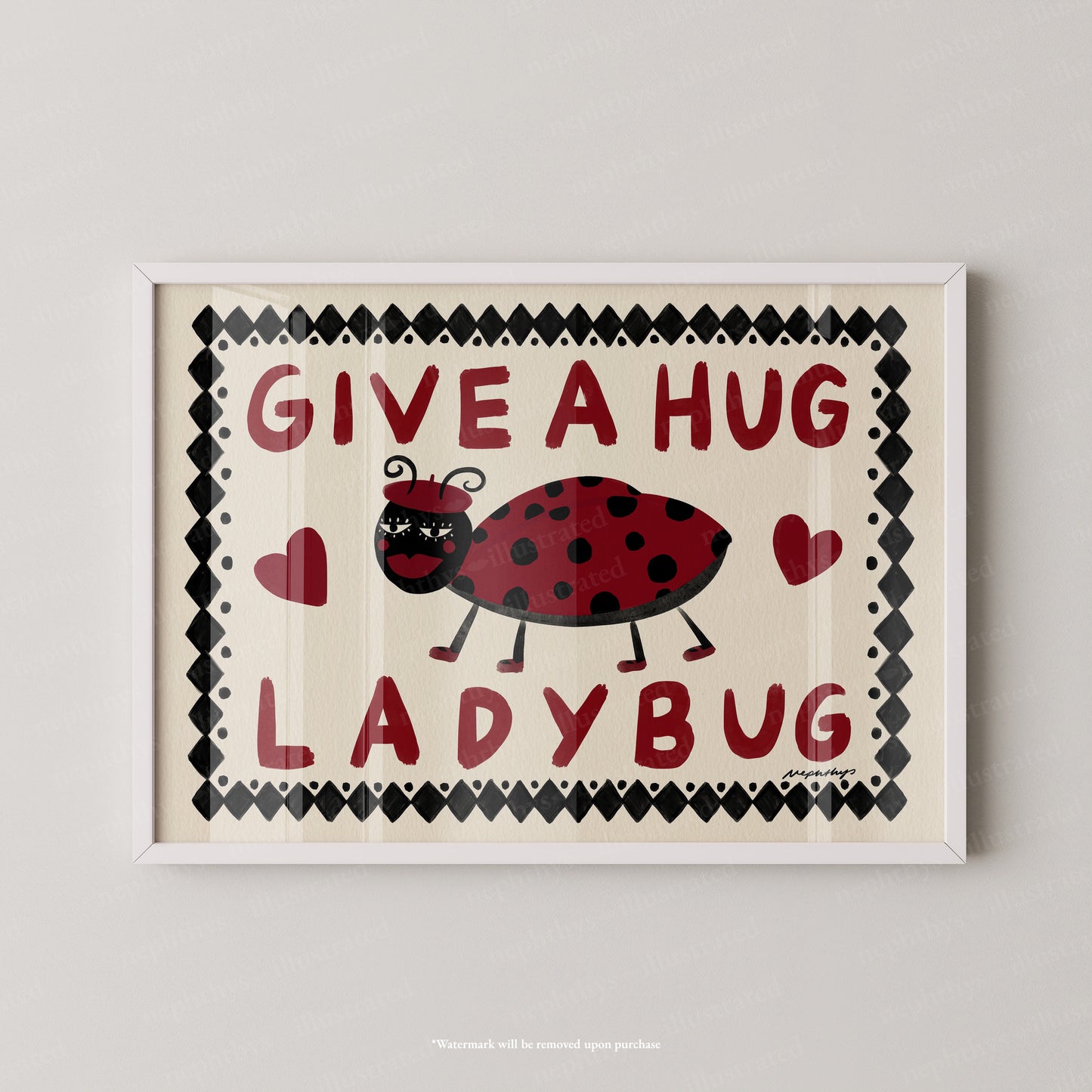 Give a Hug Ladybug