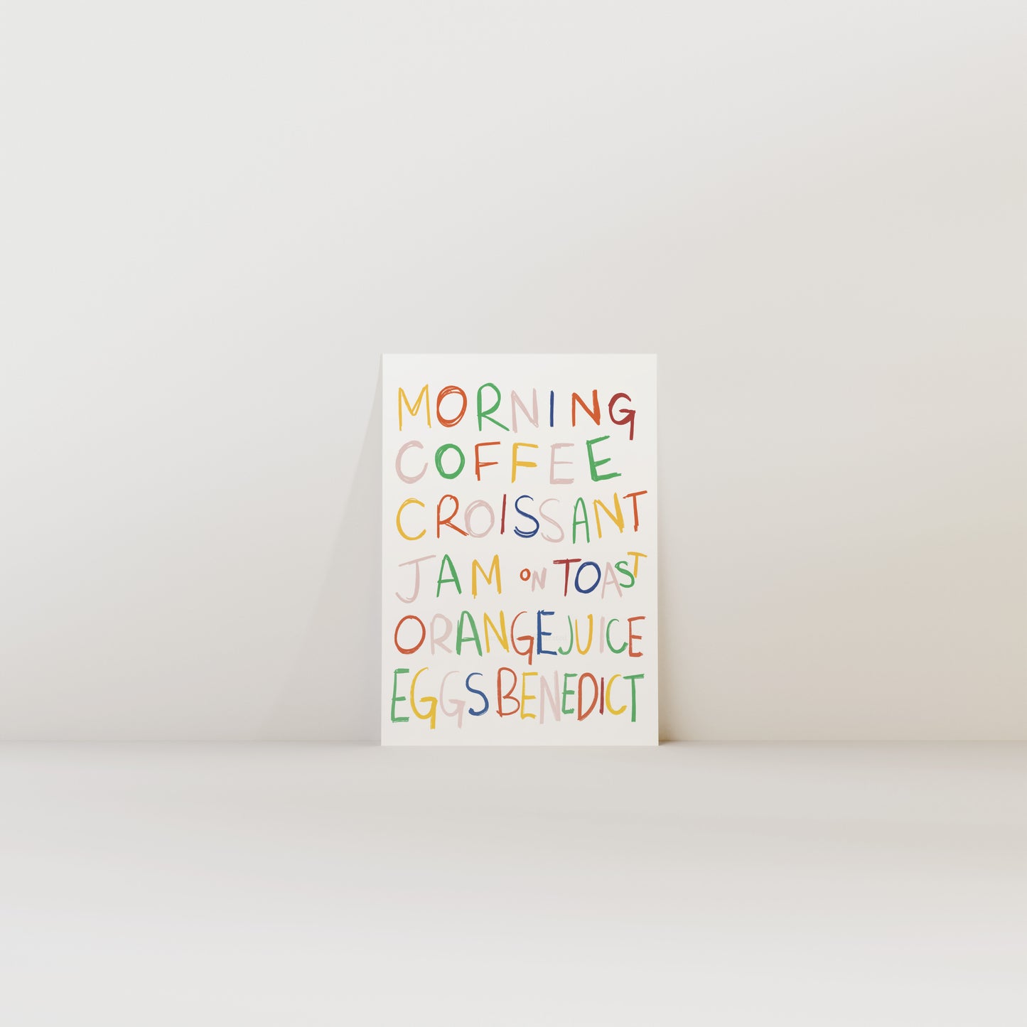 Good Morning Print