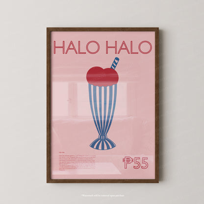 Halo Halo Print