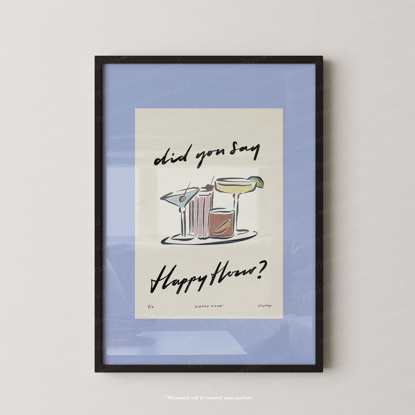 Happy Hour Print