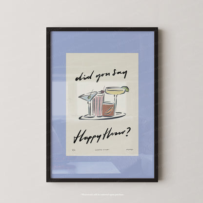 Happy Hour Print