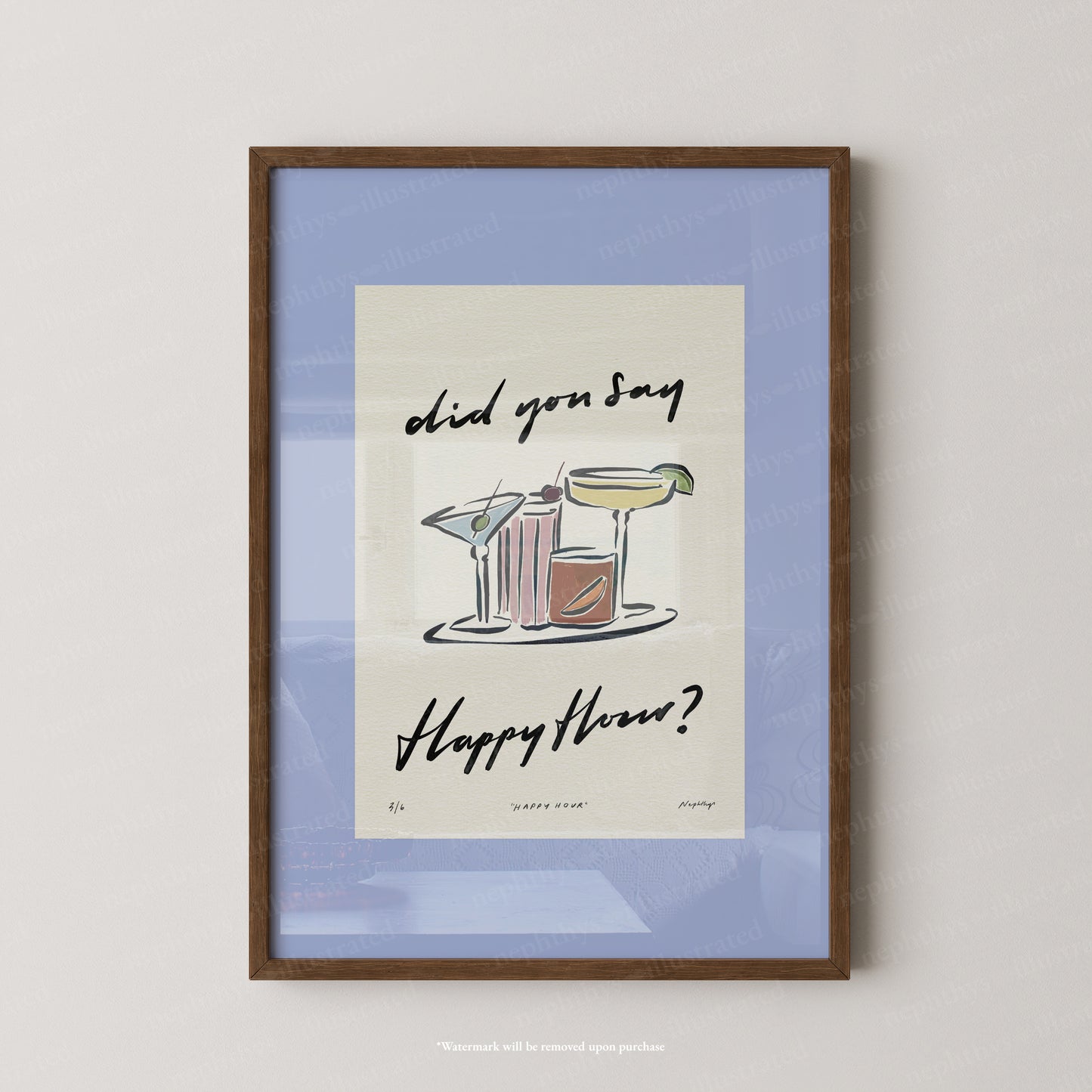 Happy Hour Print