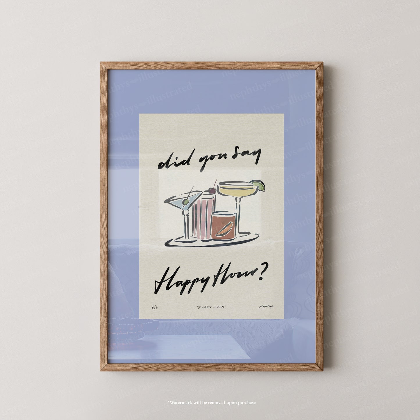 Happy Hour Print