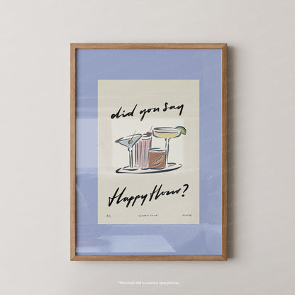 Happy Hour Print
