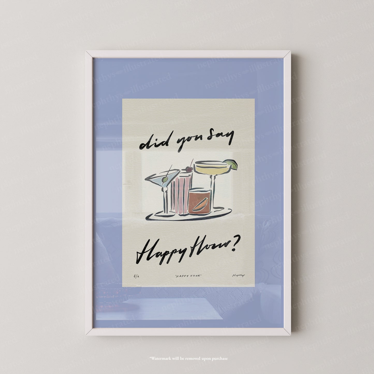 Happy Hour Print