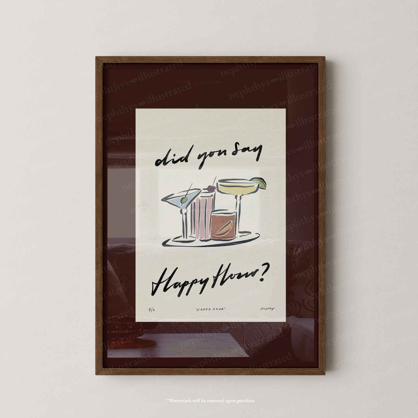 Happy Hour Print