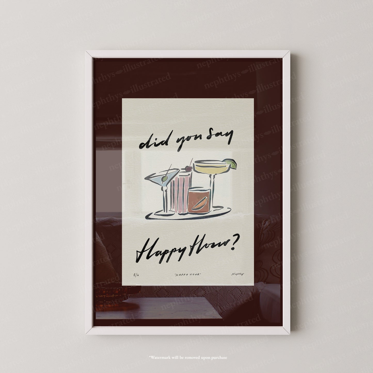 Happy Hour Print