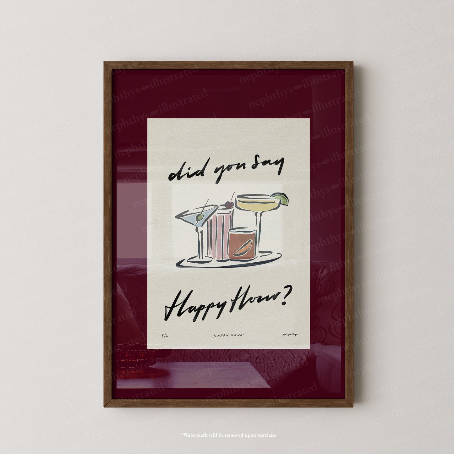 Happy Hour Print