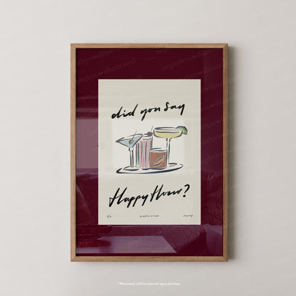 Happy Hour Print
