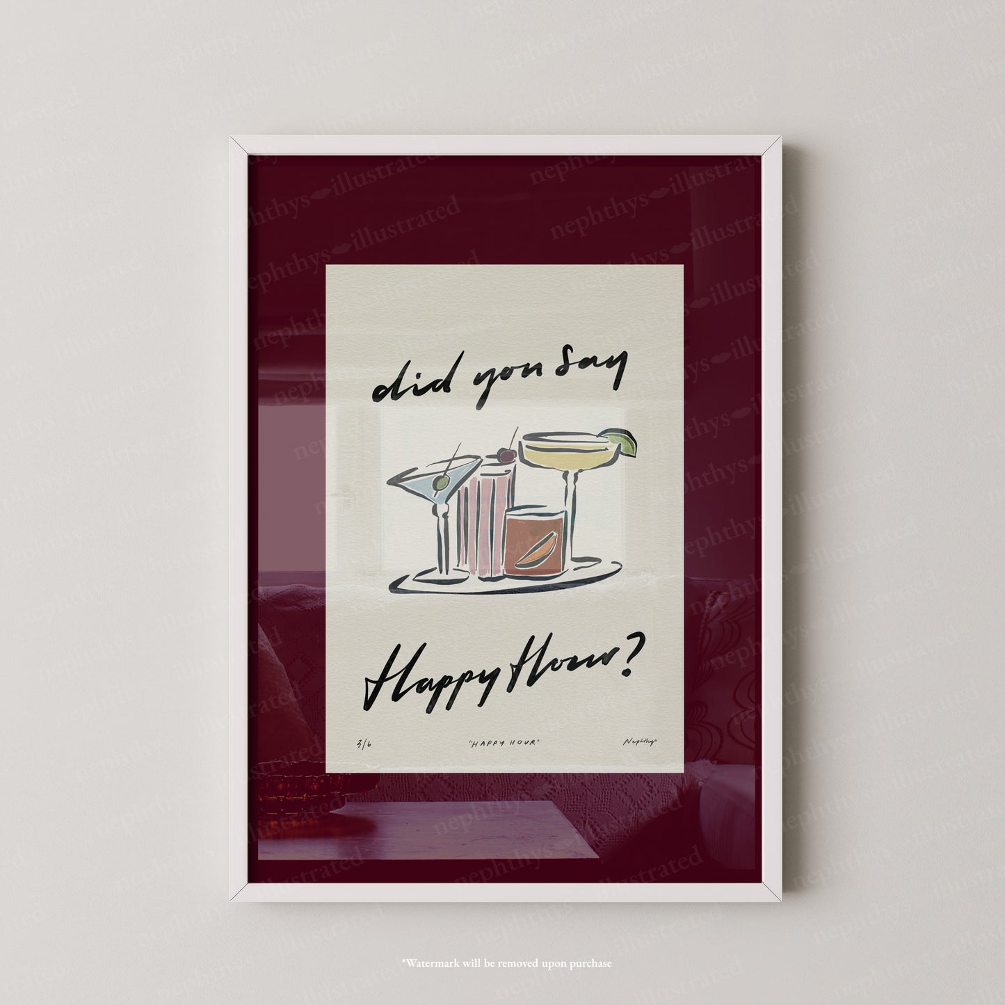 Happy Hour Print