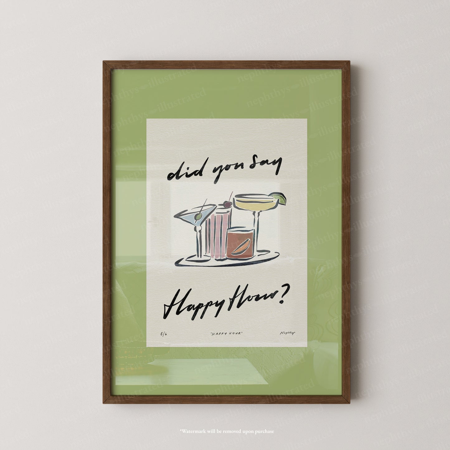 Happy Hour Print
