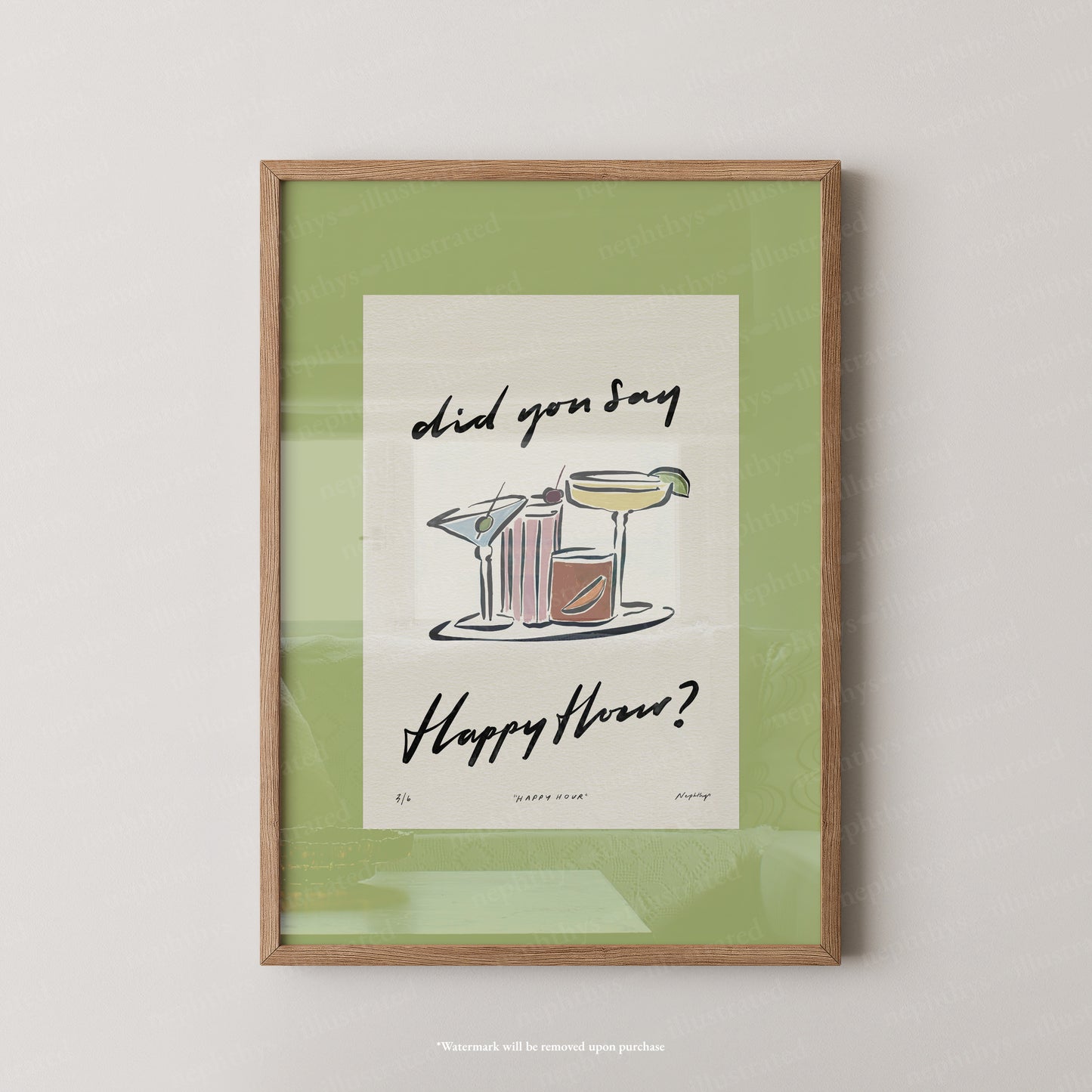 Happy Hour Print