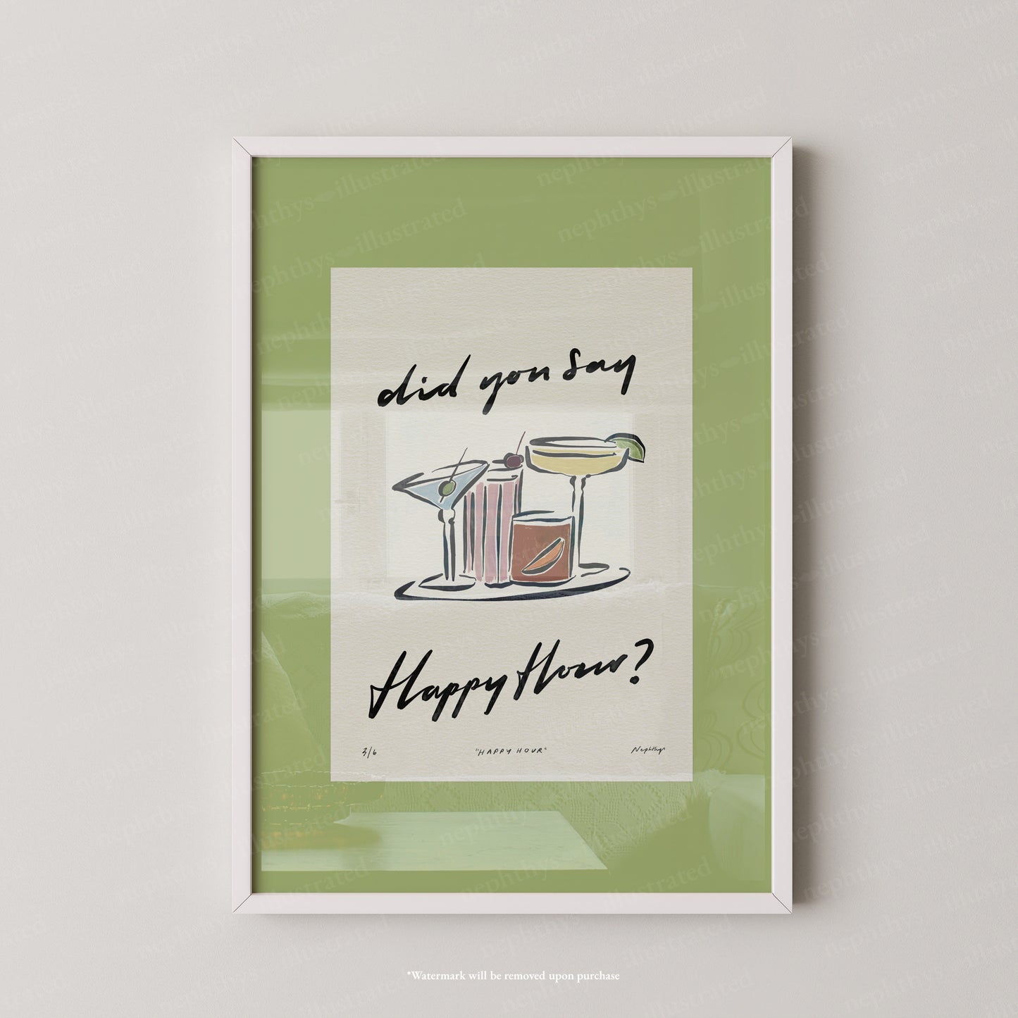 Happy Hour Print