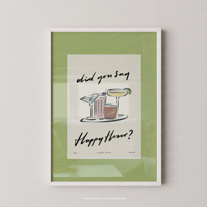 Happy Hour Print