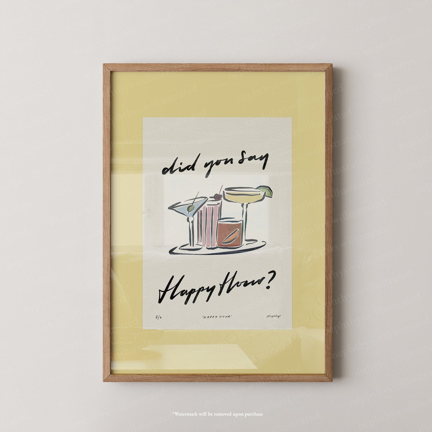 Happy Hour Print