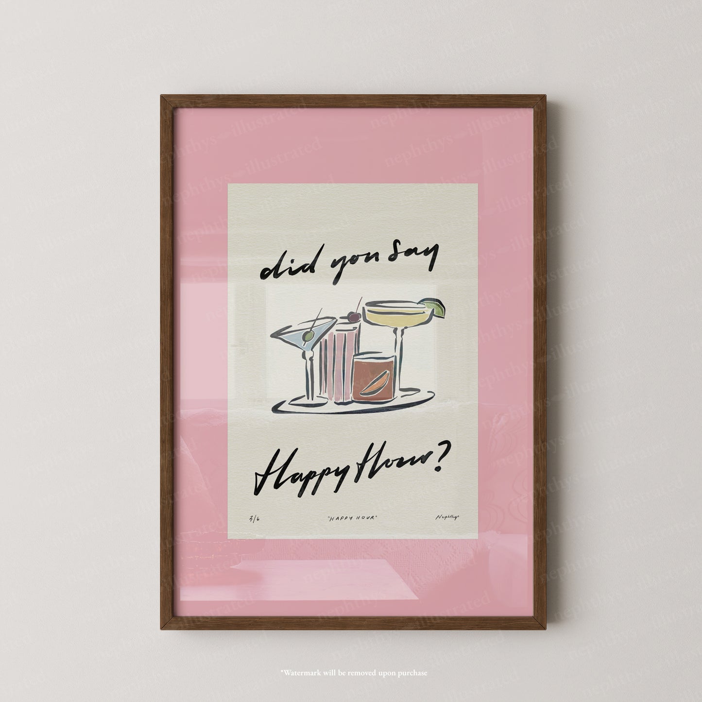 Happy Hour Print