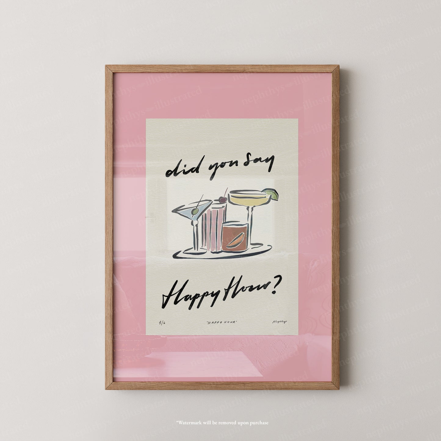 Happy Hour Print