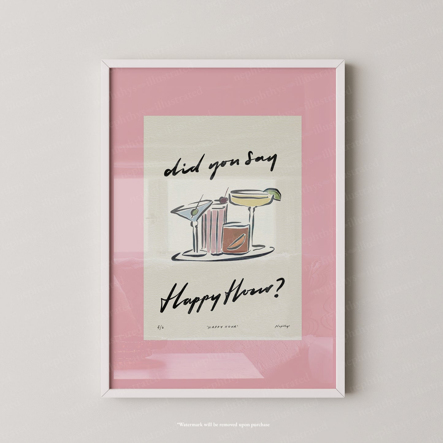 Happy Hour Print