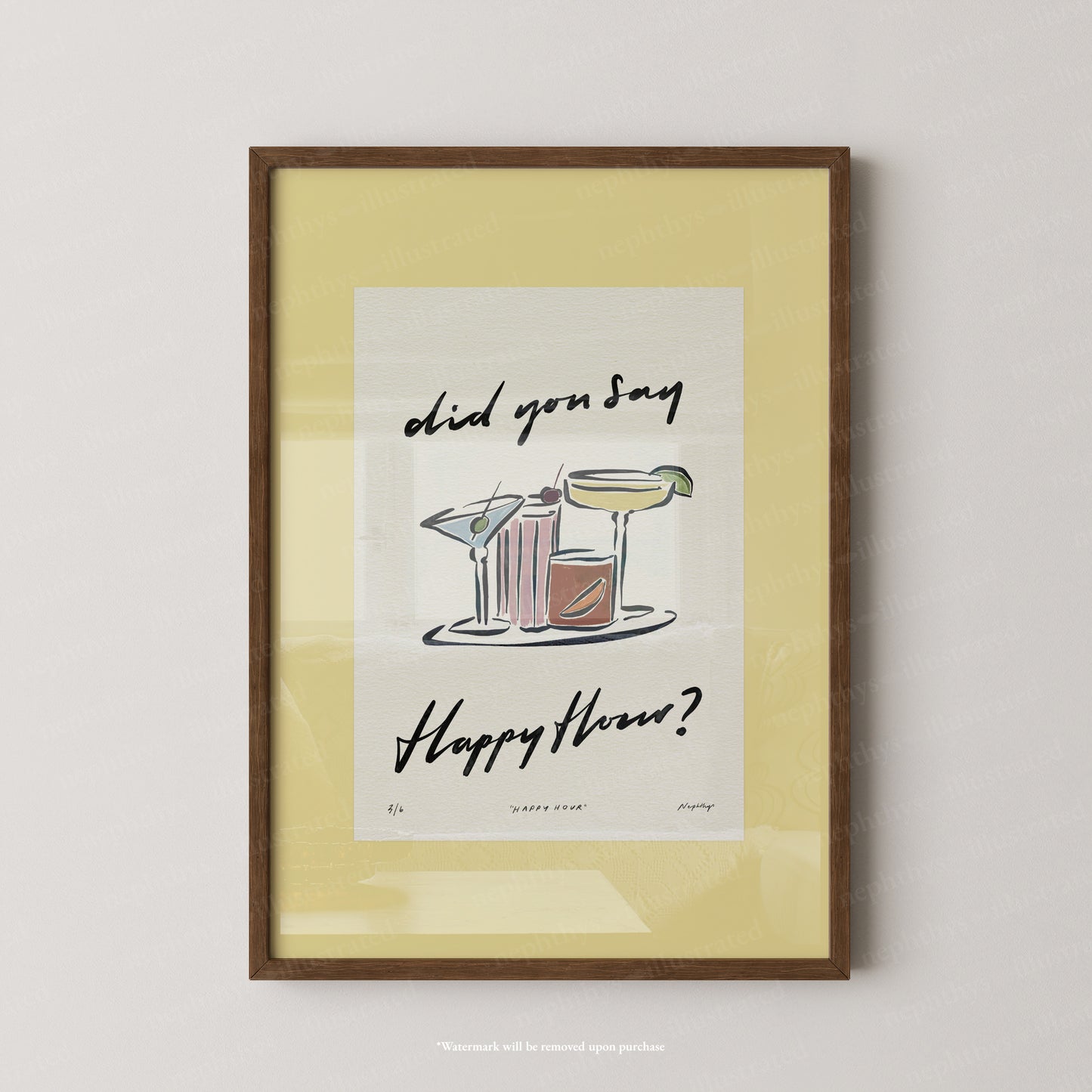 Happy Hour Print