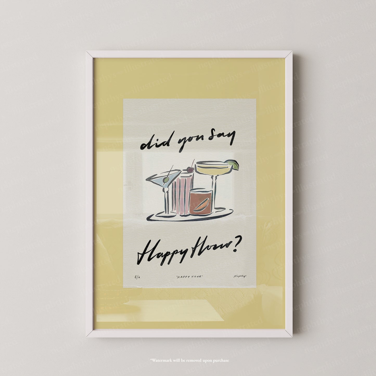 Happy Hour Print