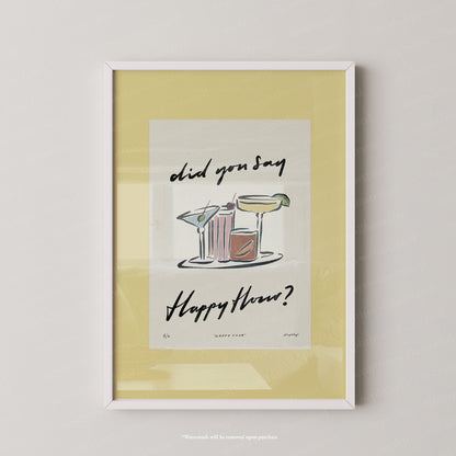 Happy Hour Print