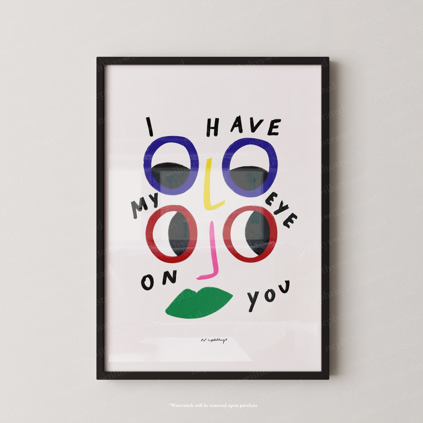 I have my eye on you