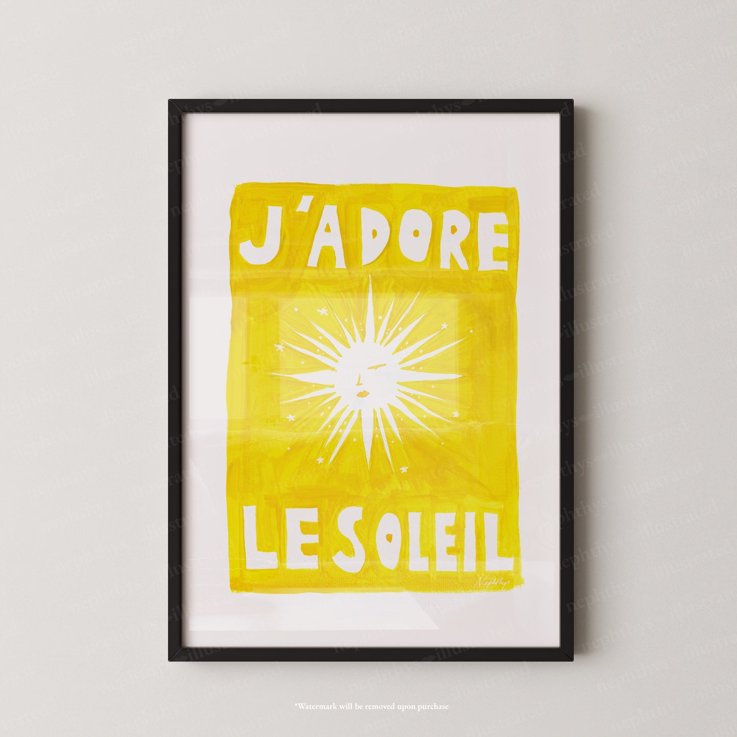 J'adore Le Soleil Original