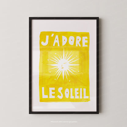 J'adore Le Soleil Original