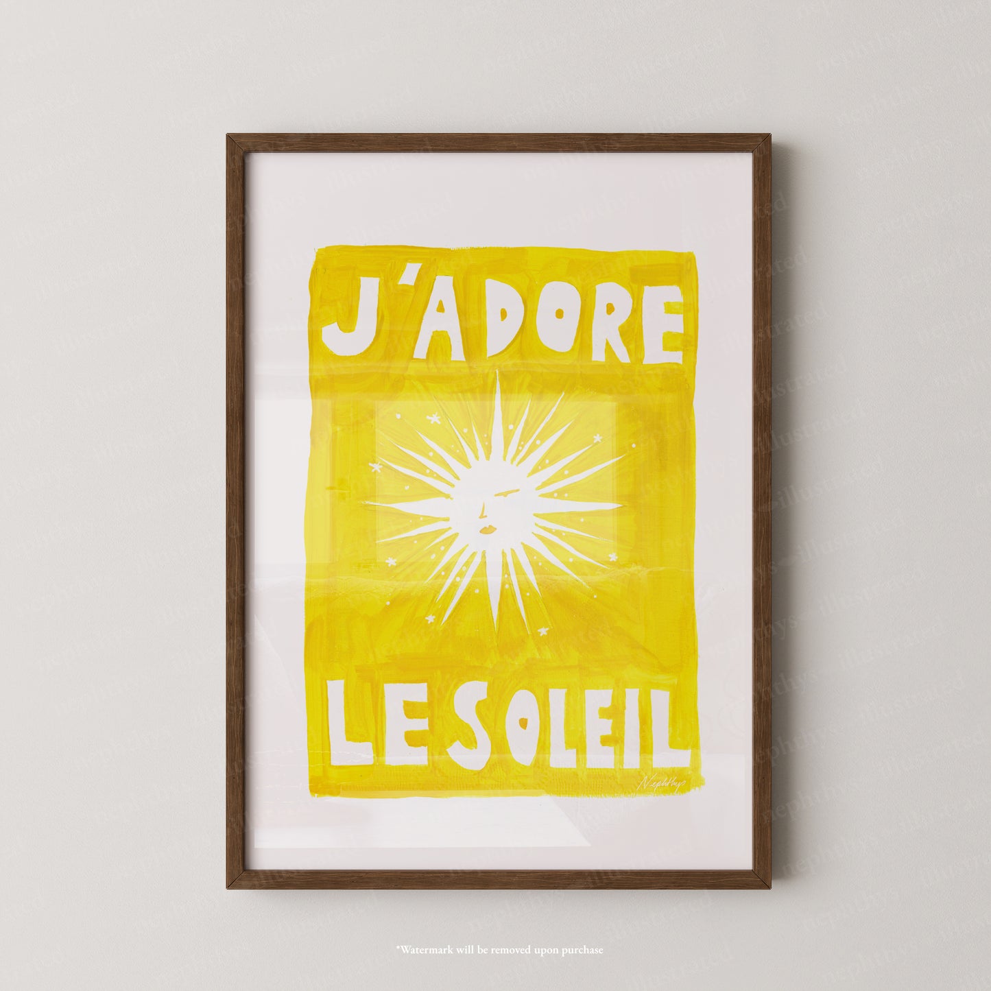 J'adore Le Soleil Original