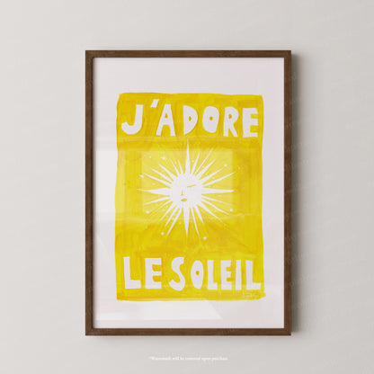 J'adore Le Soleil Original