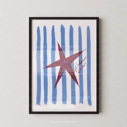 J'adore Starfish Print