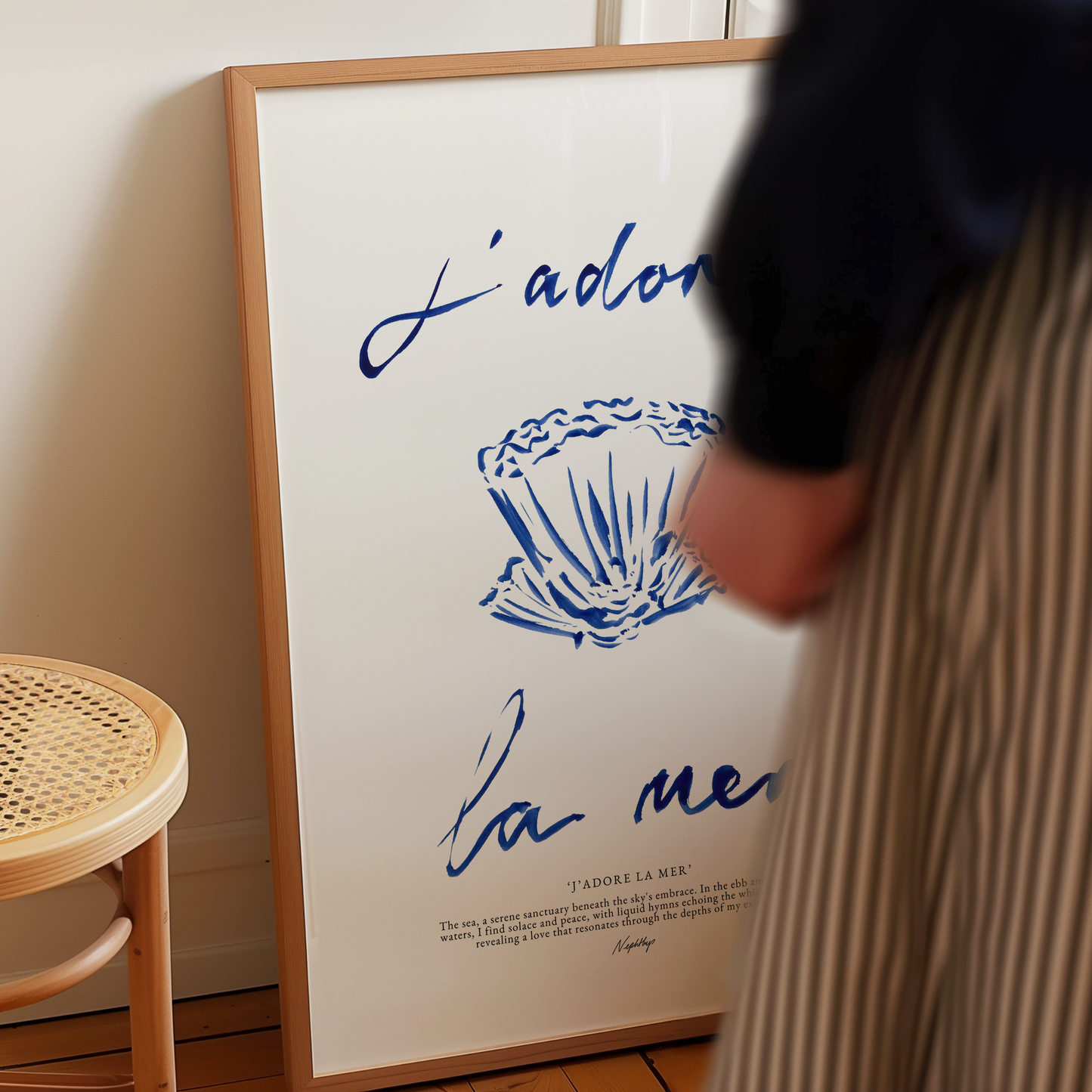 J'adore La Mer (Brushstroke)