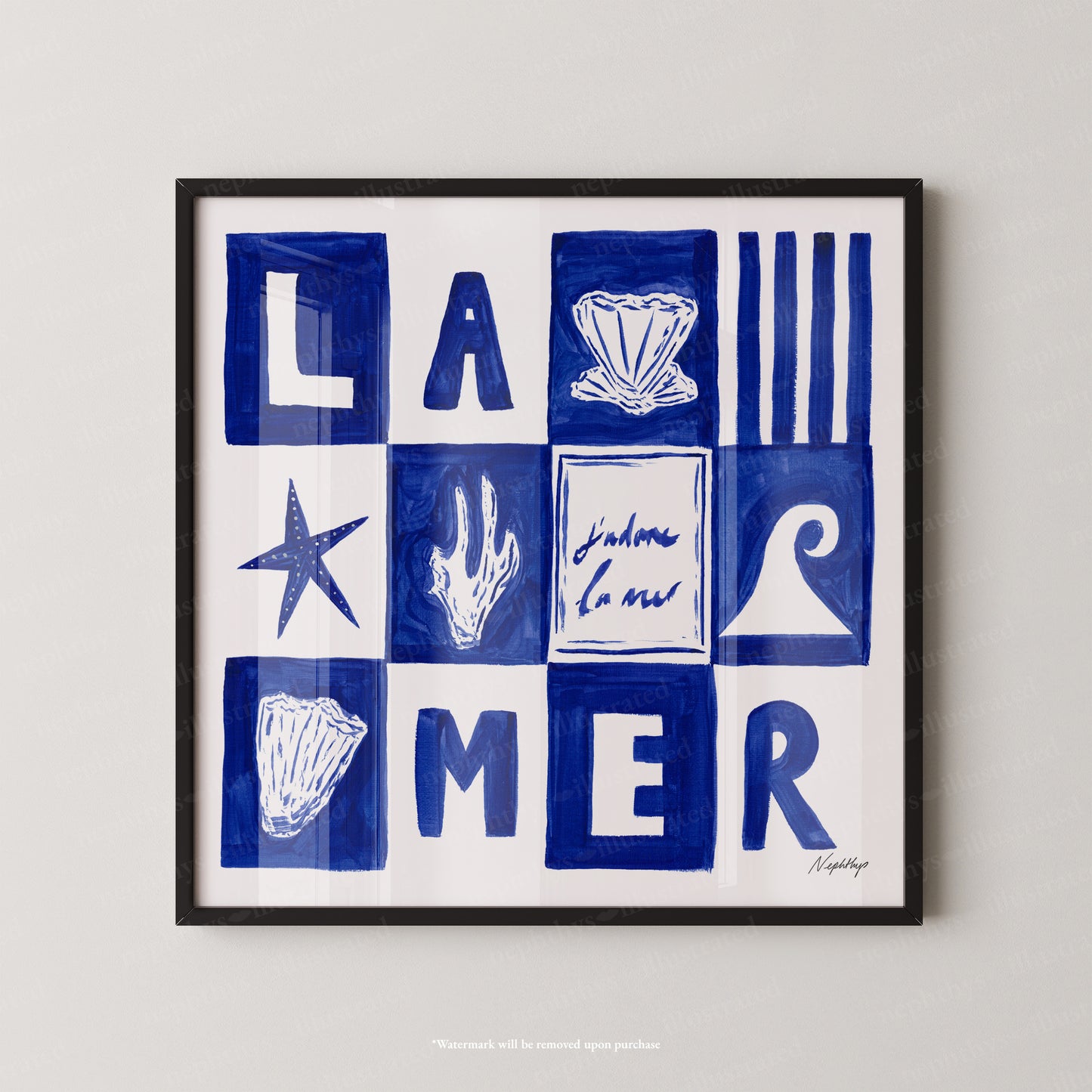 La Mer Square Patchwork
