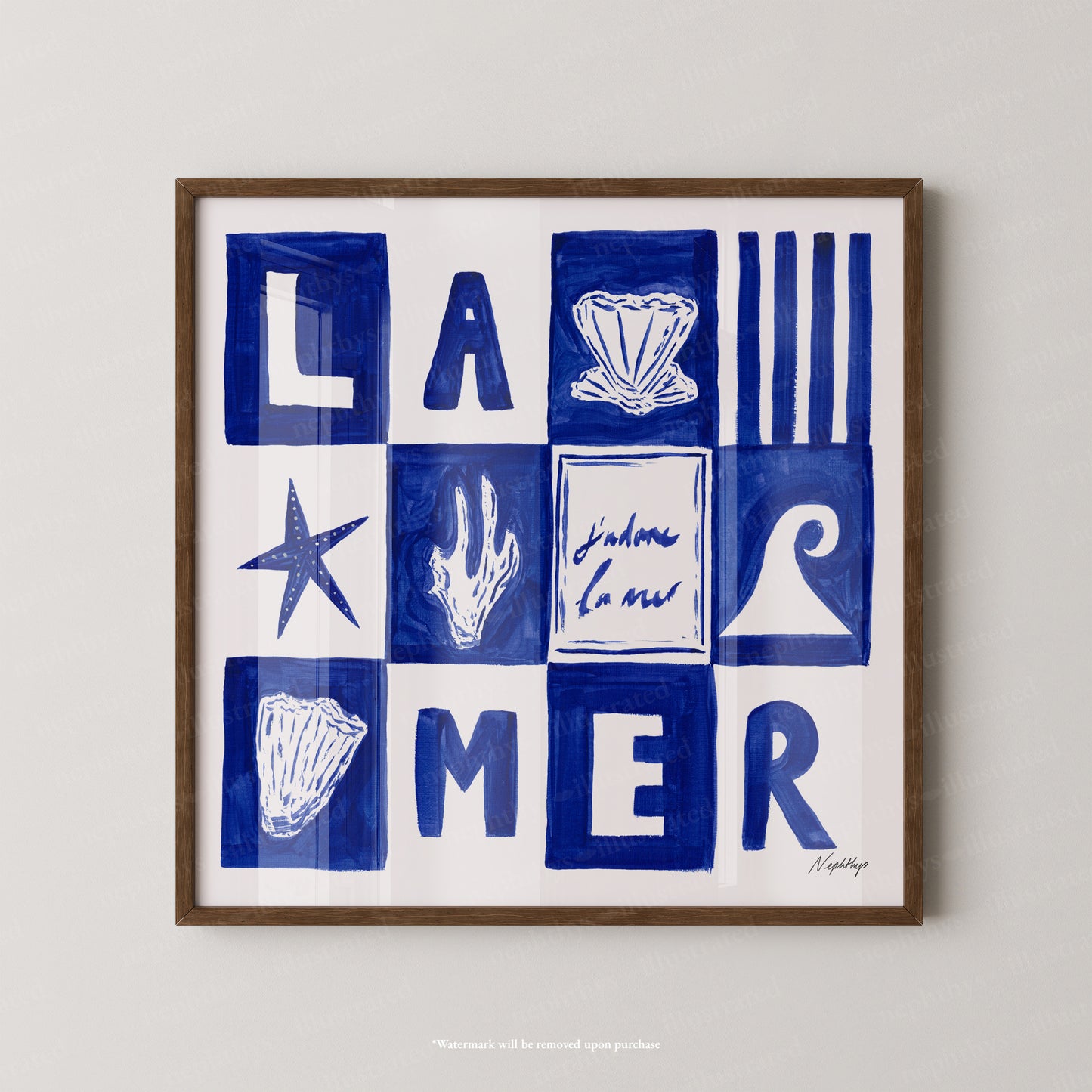 La Mer Square Patchwork