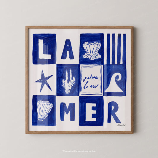 La Mer Square Patchwork