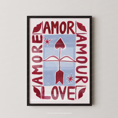 Languages of Love Print