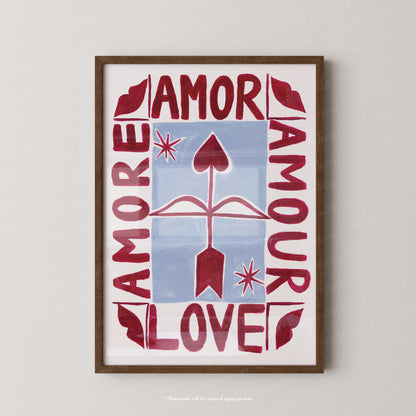 Languages of Love Print