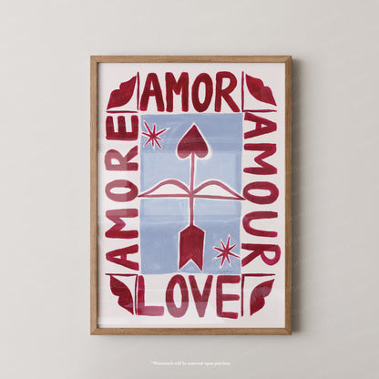 Languages of Love Print