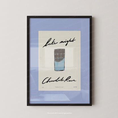 Late Night Chocolate Run Print
