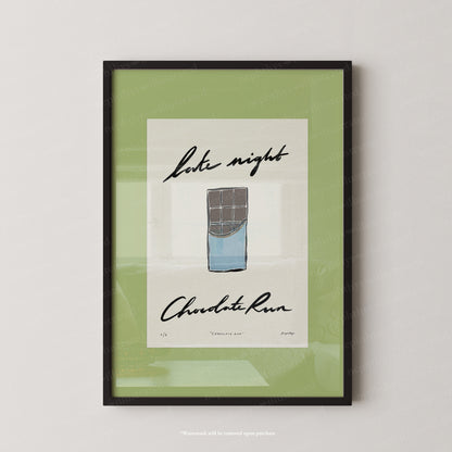 Late Night Chocolate Run Print